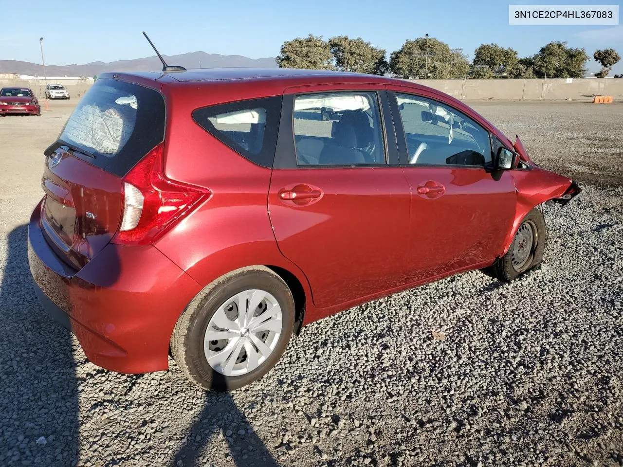 2017 Nissan Versa Note S VIN: 3N1CE2CP4HL367083 Lot: 81644634