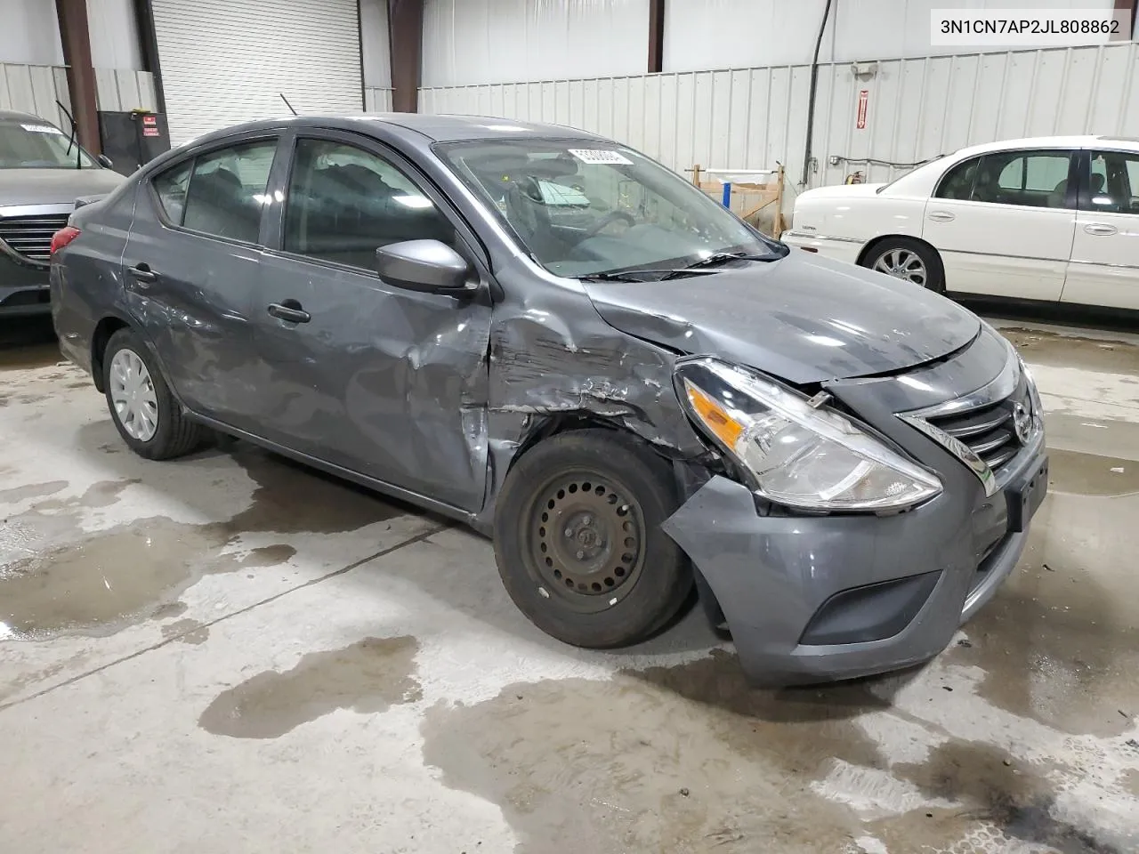 2018 Nissan Versa S VIN: 3N1CN7AP2JL808862 Lot: 53308094