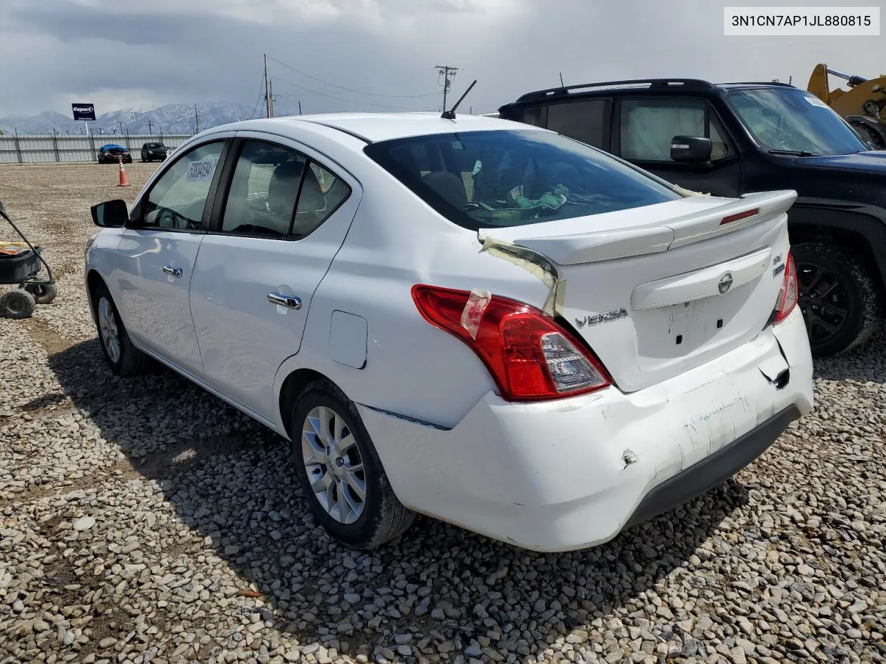 2018 Nissan Versa S VIN: 3N1CN7AP1JL880815 Lot: 53834594