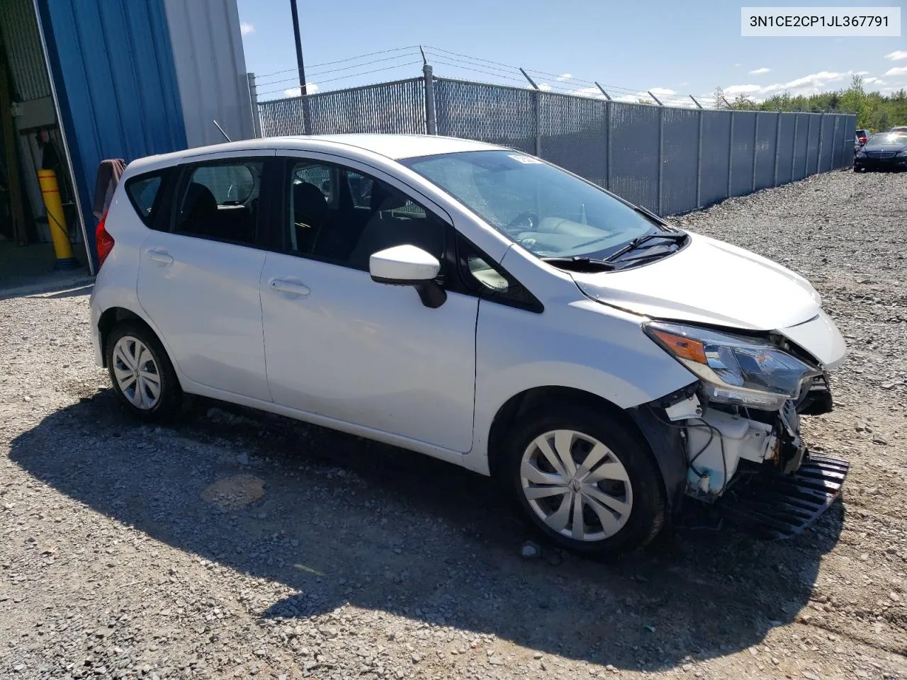 2018 Nissan Versa Note S VIN: 3N1CE2CP1JL367791 Lot: 57830074