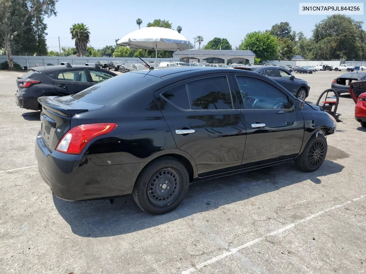 2018 Nissan Versa S VIN: 3N1CN7AP9JL844256 Lot: 57973194