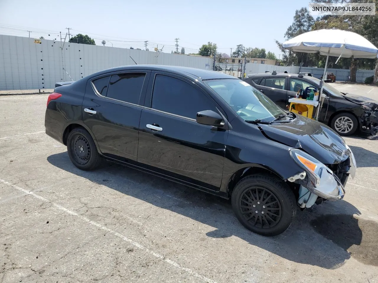 2018 Nissan Versa S VIN: 3N1CN7AP9JL844256 Lot: 57973194