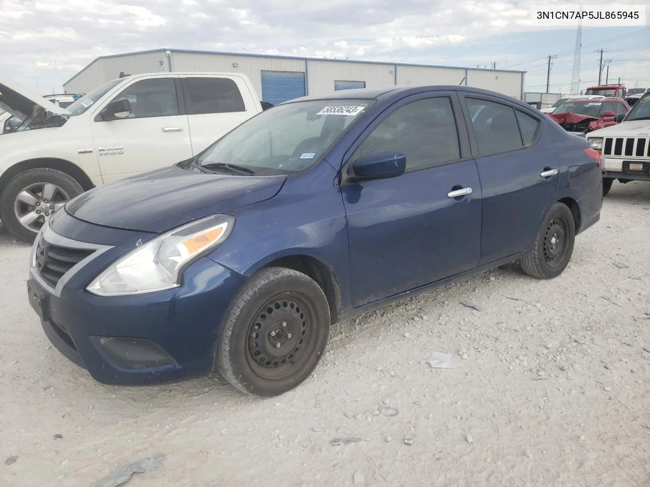 3N1CN7AP5JL865945 2018 Nissan Versa S