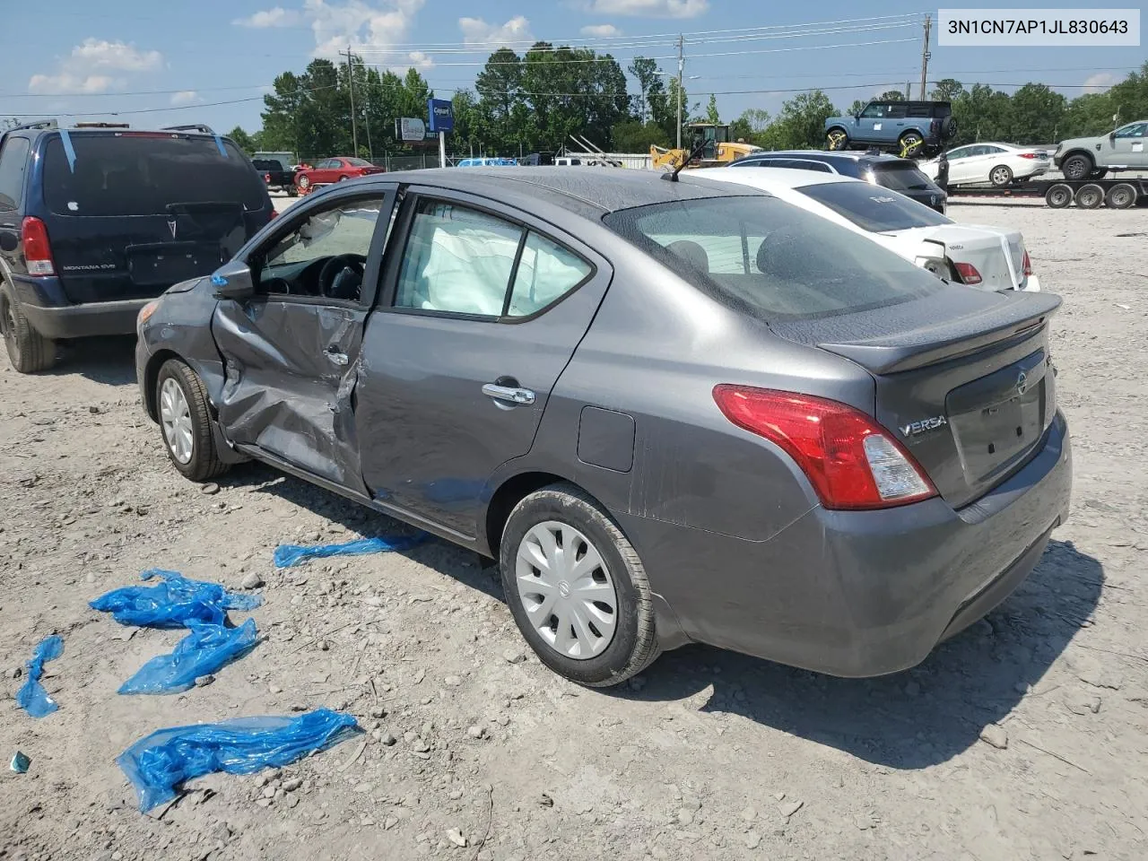 3N1CN7AP1JL830643 2018 Nissan Versa S