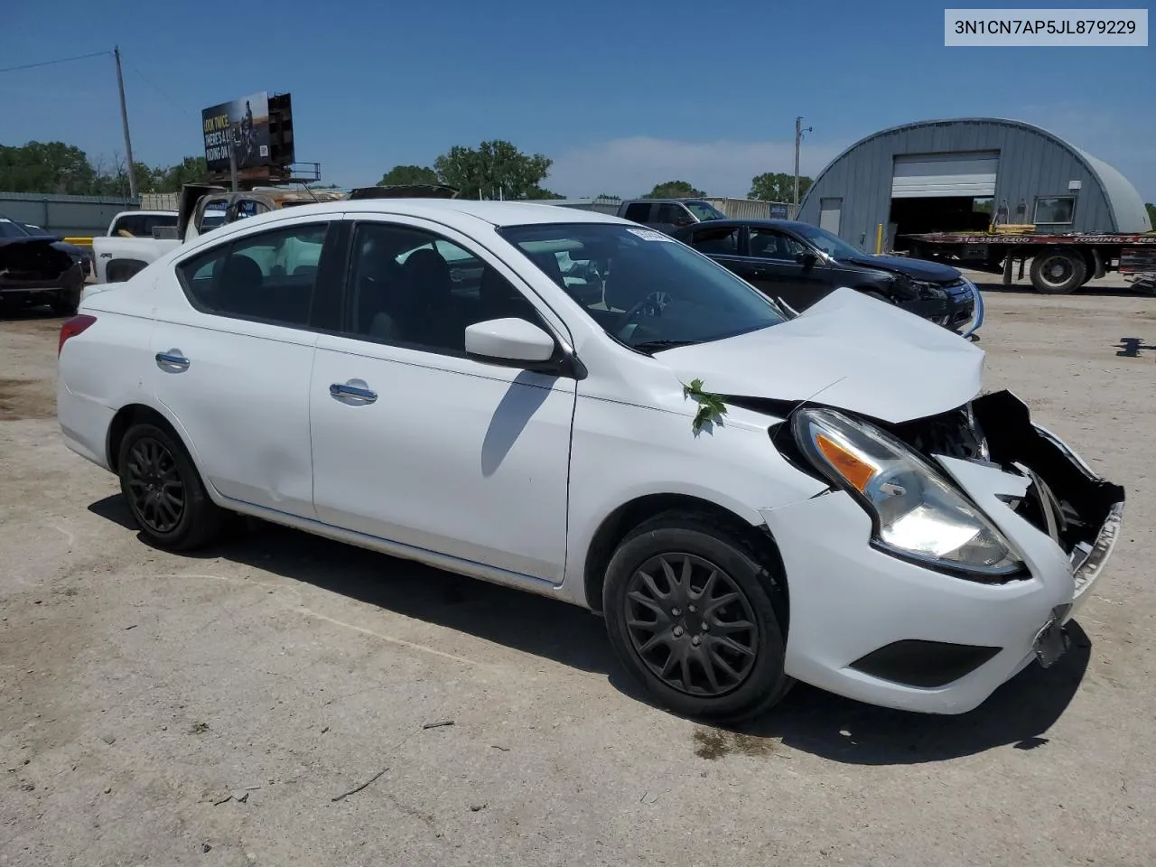 2018 Nissan Versa S VIN: 3N1CN7AP5JL879229 Lot: 59245534