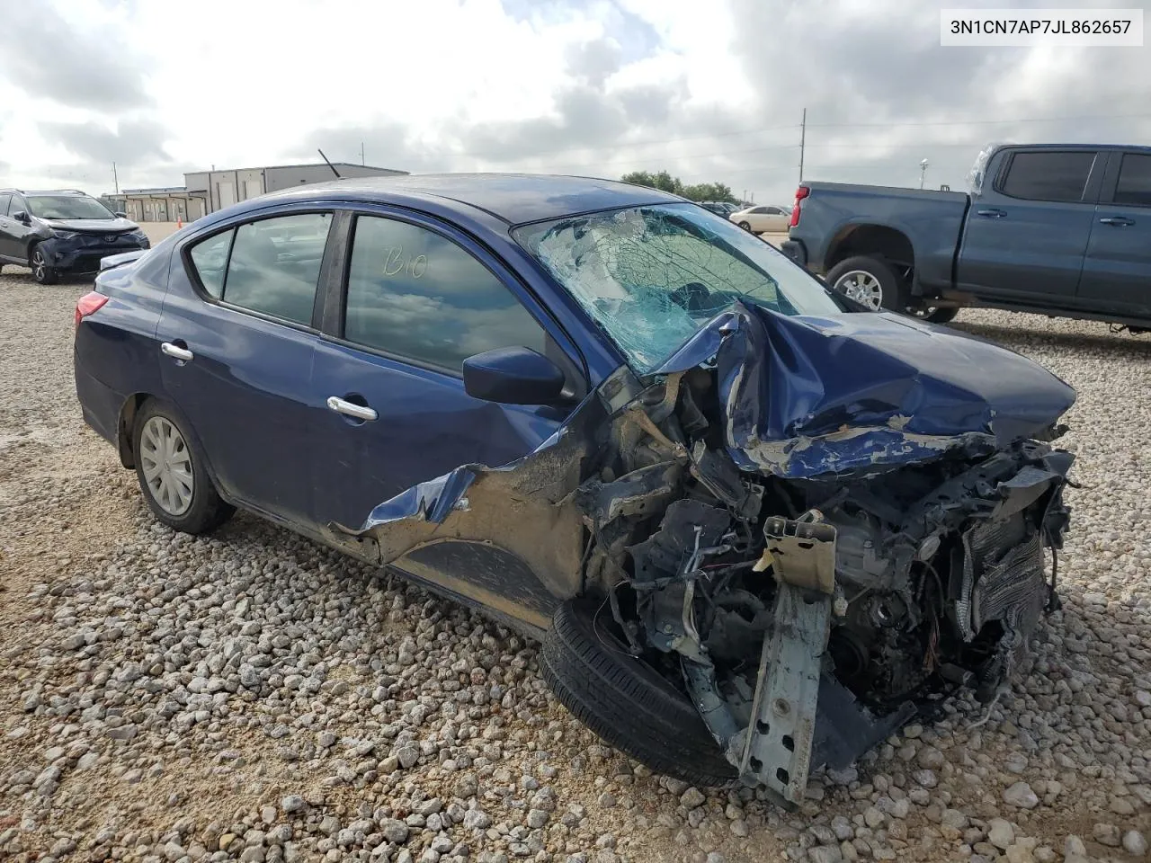 3N1CN7AP7JL862657 2018 Nissan Versa S