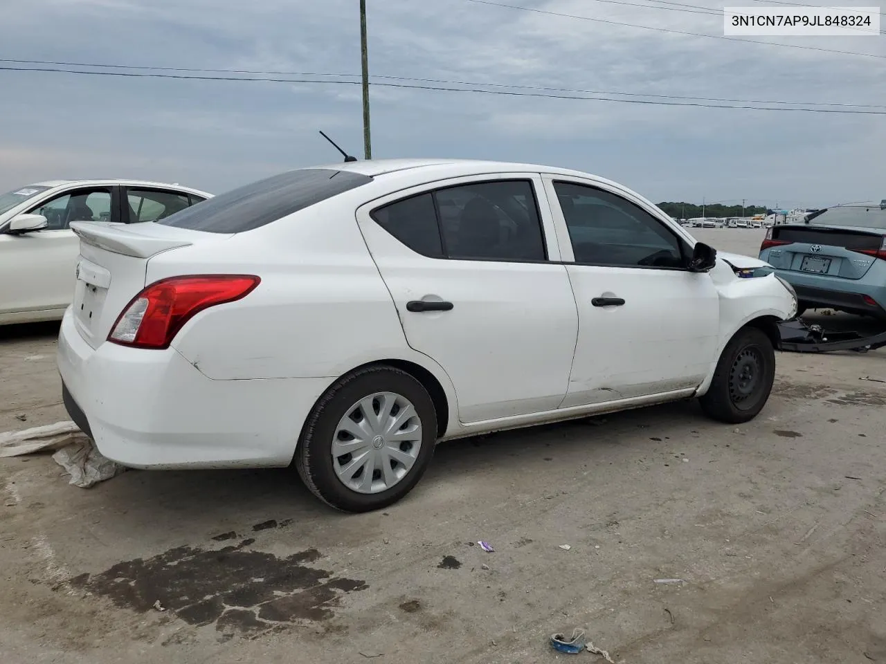 2018 Nissan Versa S VIN: 3N1CN7AP9JL848324 Lot: 60932734