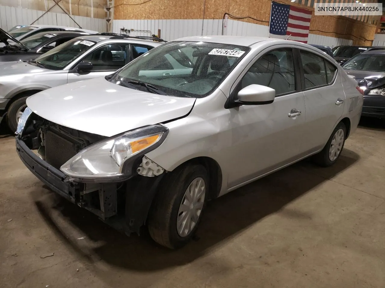 2018 Nissan Versa S VIN: 3N1CN7AP8JK440256 Lot: 62267644