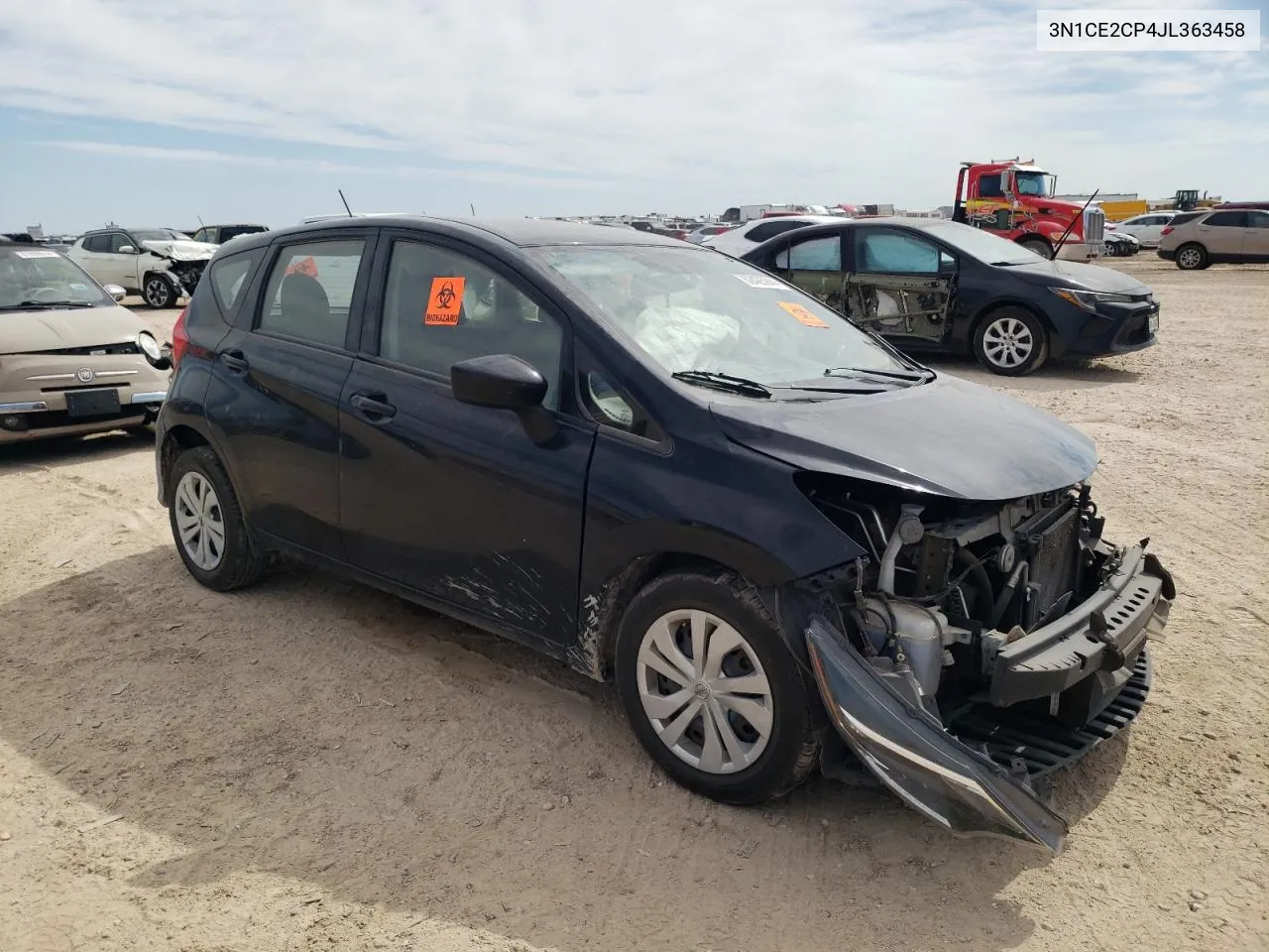 2018 Nissan Versa Note S VIN: 3N1CE2CP4JL363458 Lot: 62425944