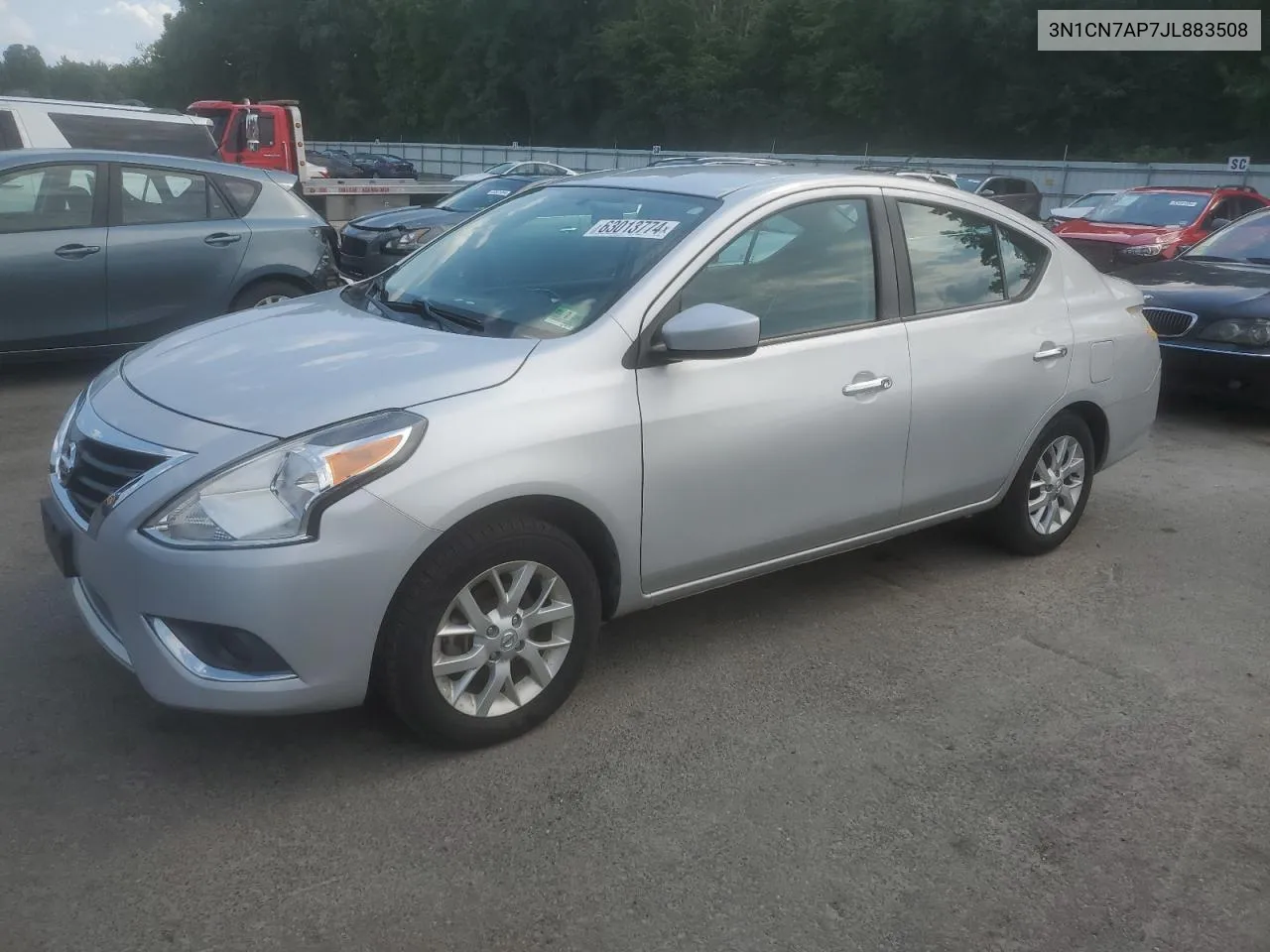 2018 Nissan Versa S VIN: 3N1CN7AP7JL883508 Lot: 63013774