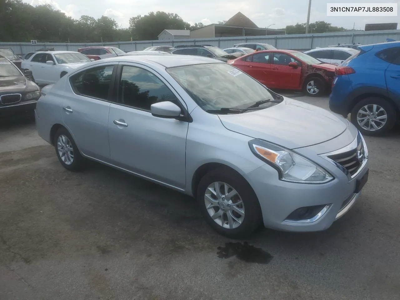 2018 Nissan Versa S VIN: 3N1CN7AP7JL883508 Lot: 63013774