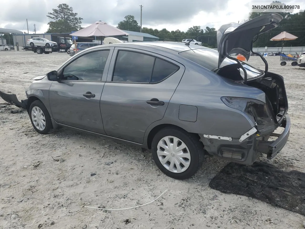 2018 Nissan Versa S VIN: 3N1CN7AP0JL809878 Lot: 63214564