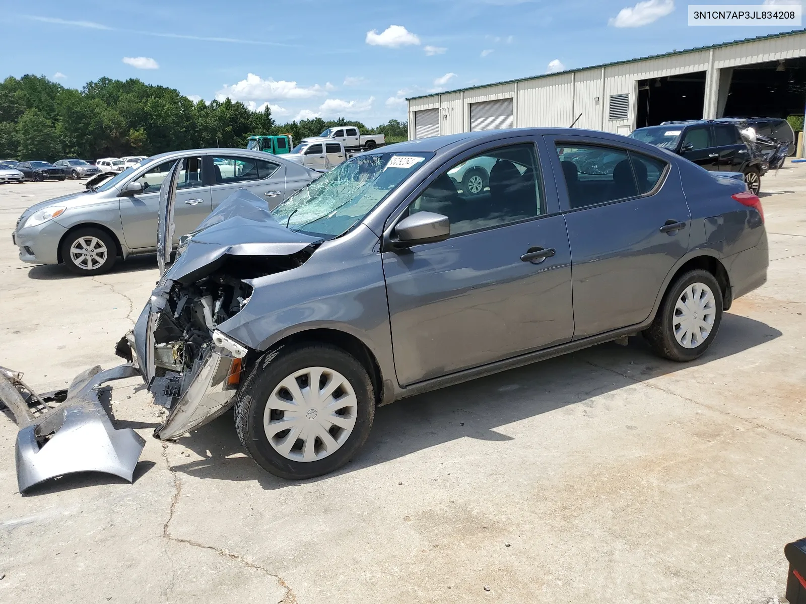 3N1CN7AP3JL834208 2018 Nissan Versa S