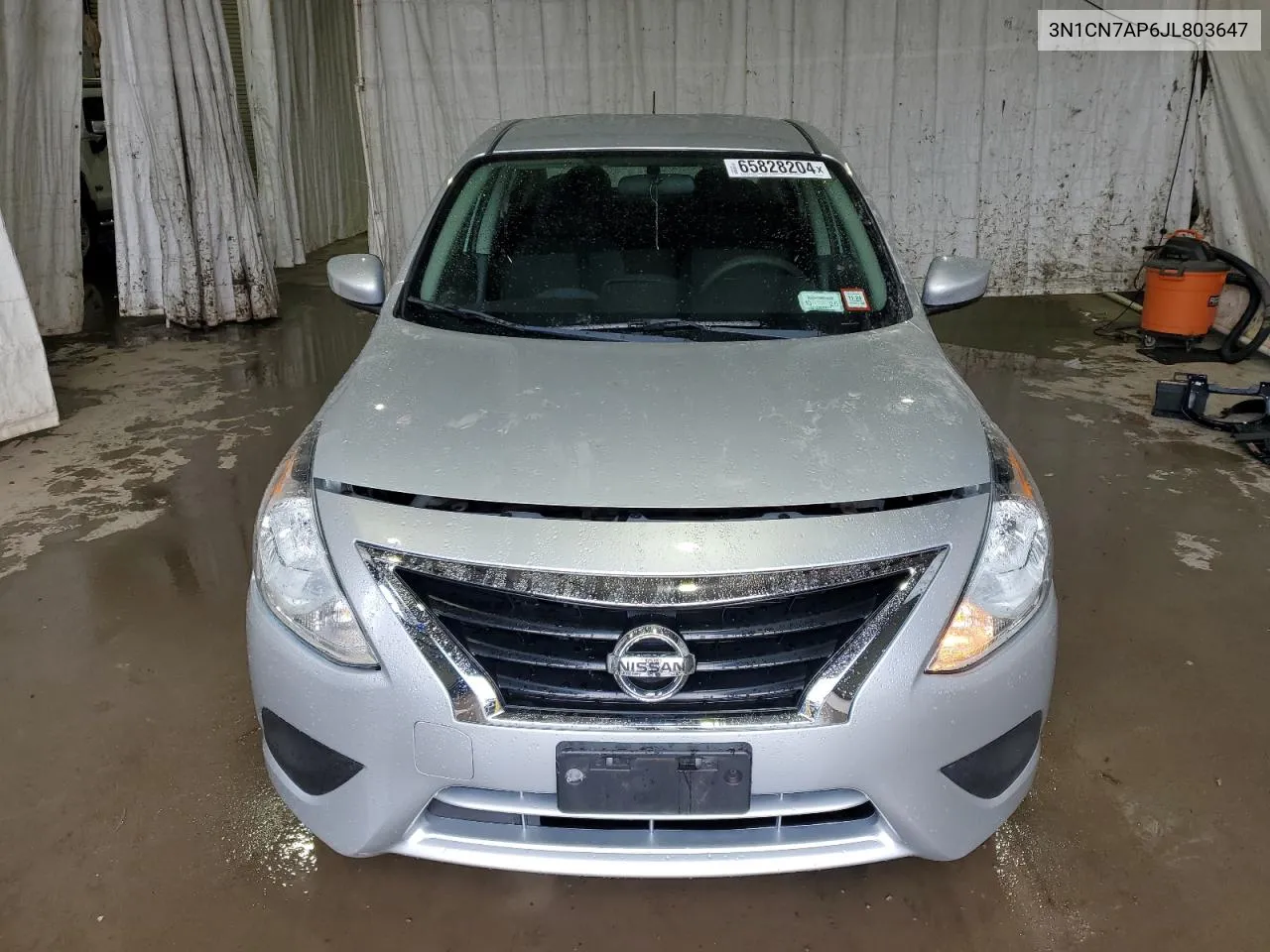 2018 Nissan Versa S VIN: 3N1CN7AP6JL803647 Lot: 65828204