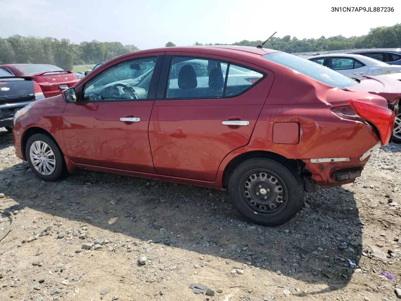 3N1CN7AP9JL887236 2018 Nissan Versa S