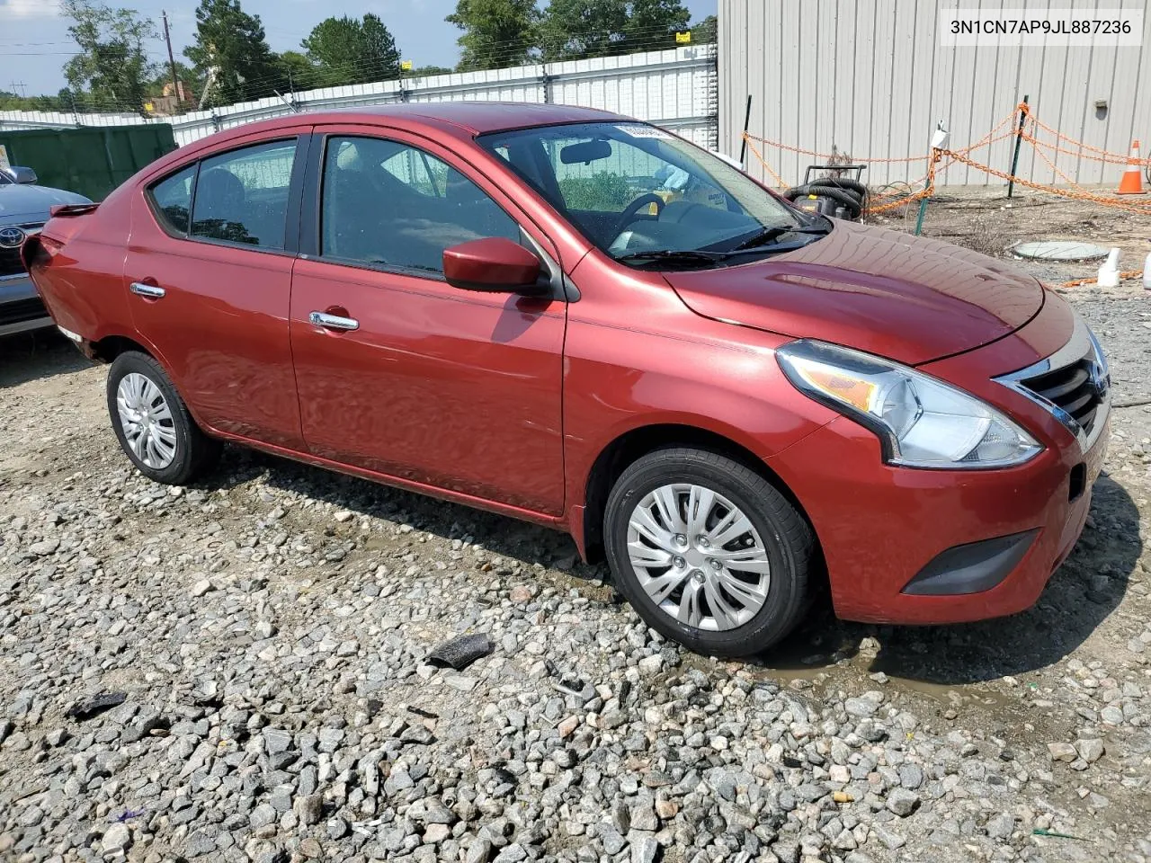 3N1CN7AP9JL887236 2018 Nissan Versa S