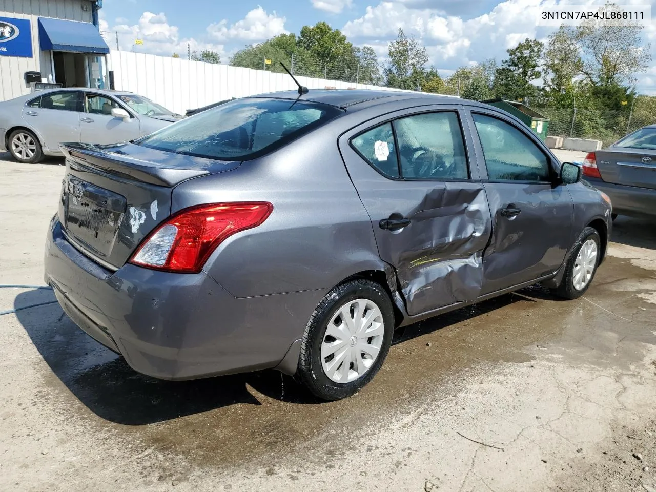 2018 Nissan Versa S VIN: 3N1CN7AP4JL868111 Lot: 67133284