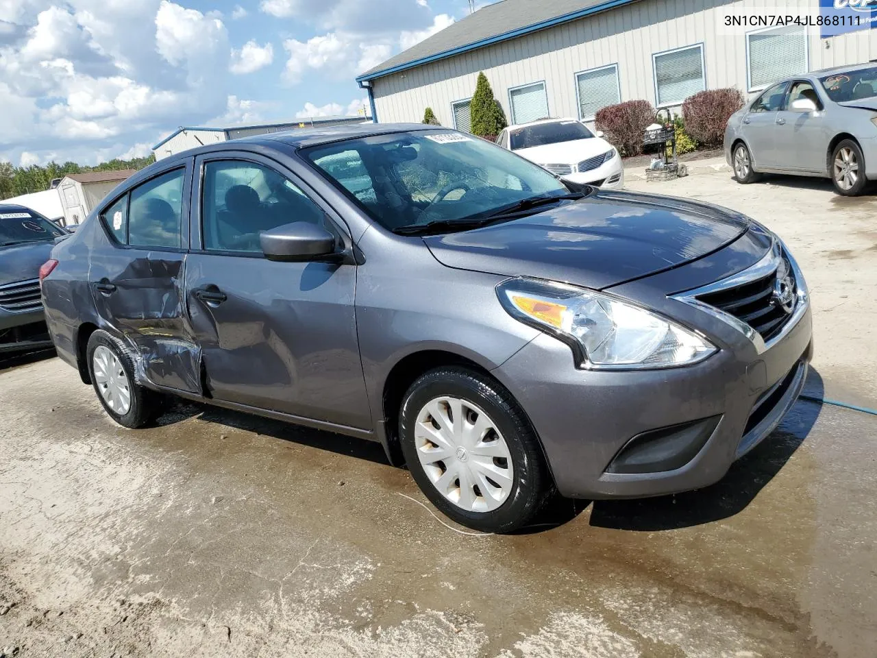 3N1CN7AP4JL868111 2018 Nissan Versa S