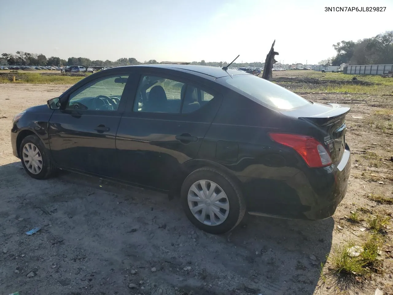 2018 Nissan Versa S VIN: 3N1CN7AP6JL829827 Lot: 67248974