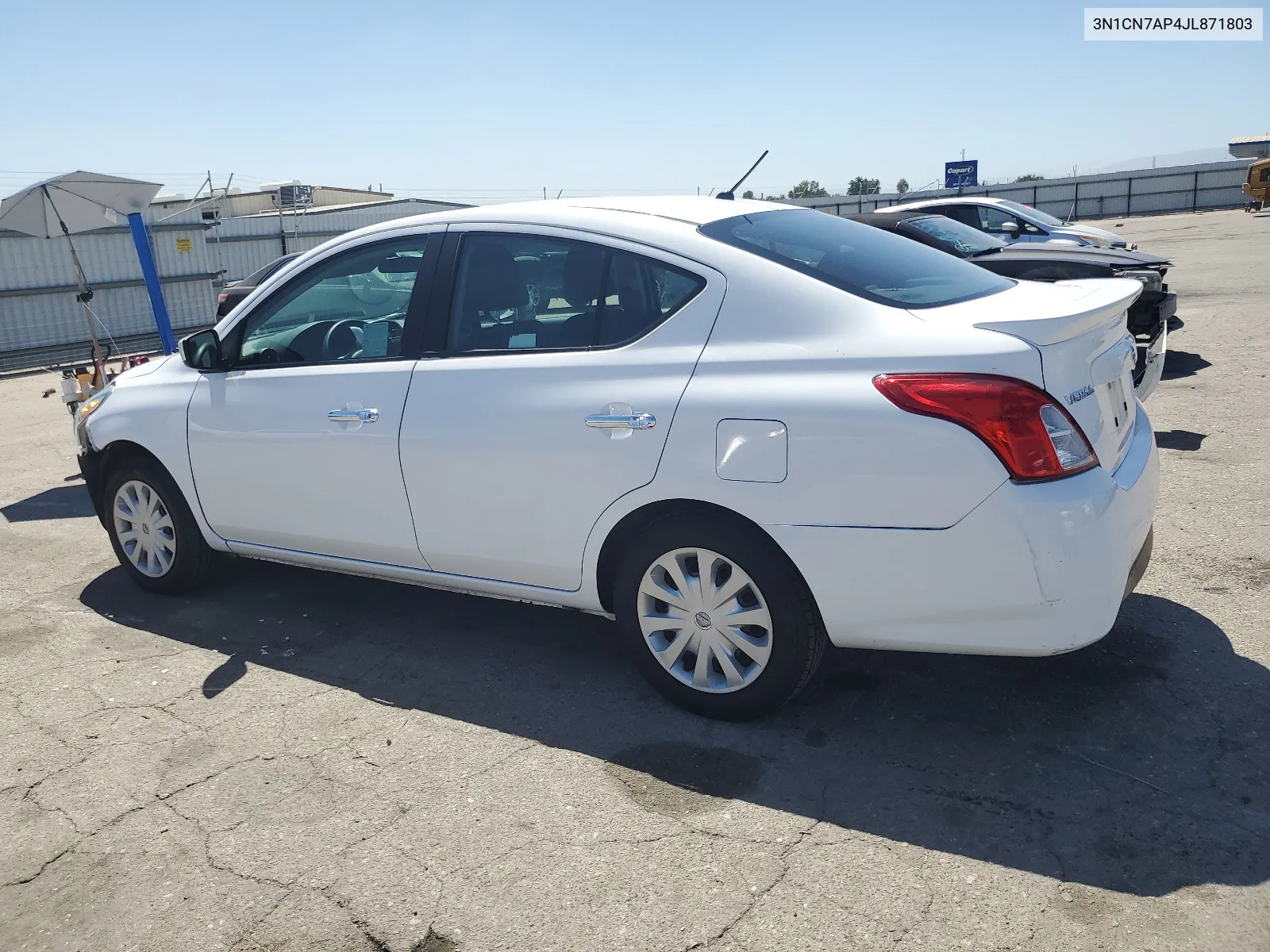 2018 Nissan Versa S VIN: 3N1CN7AP4JL871803 Lot: 67422044