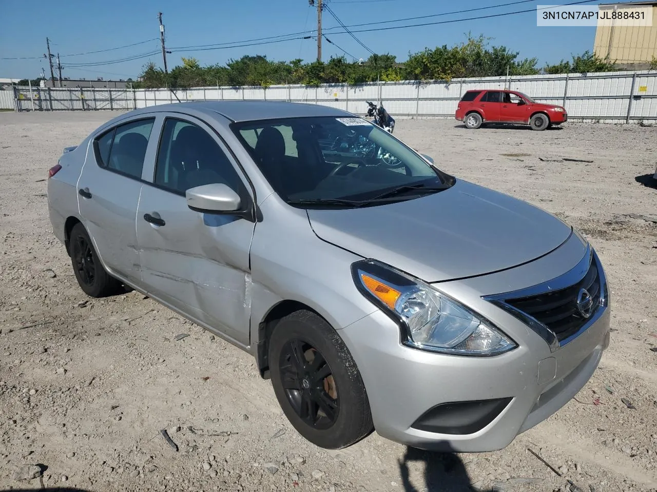 2018 Nissan Versa S VIN: 3N1CN7AP1JL888431 Lot: 67449074