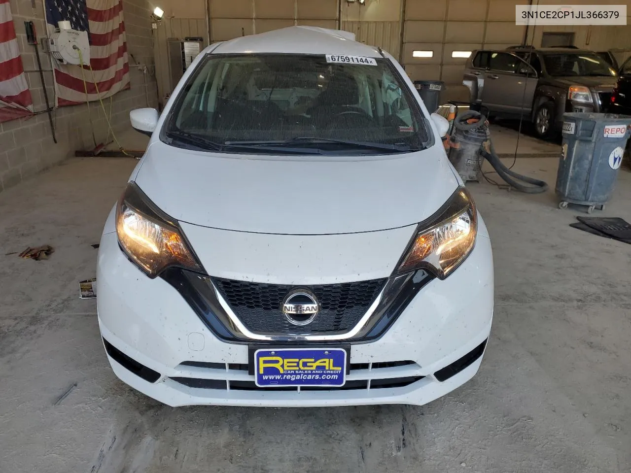 2018 Nissan Versa Note S VIN: 3N1CE2CP1JL366379 Lot: 67591144