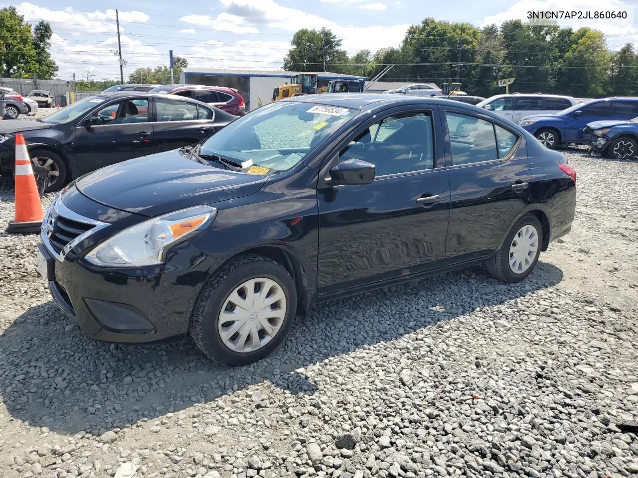 3N1CN7AP2JL860640 2018 Nissan Versa S