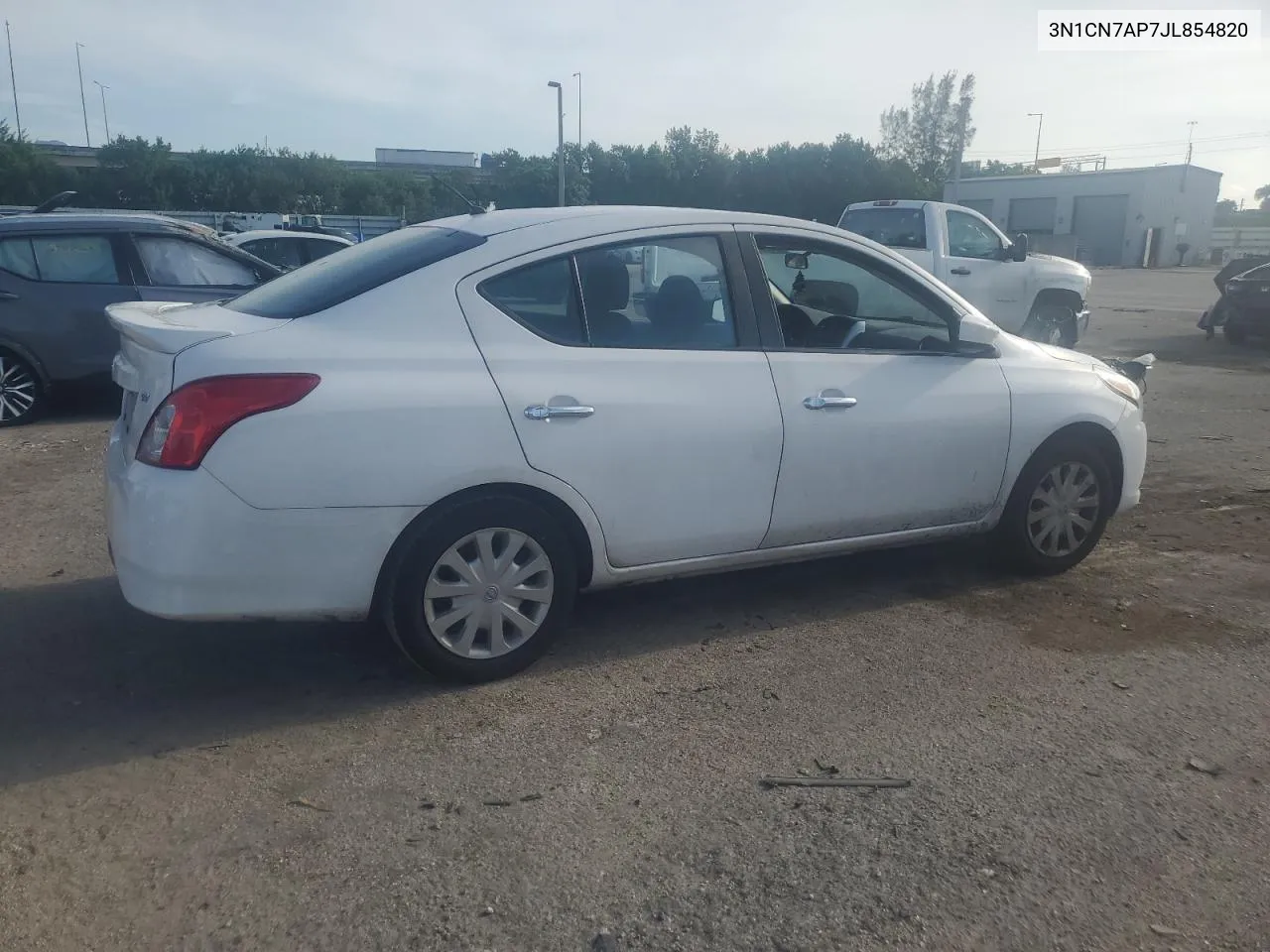 2018 Nissan Versa S VIN: 3N1CN7AP7JL854820 Lot: 67883394