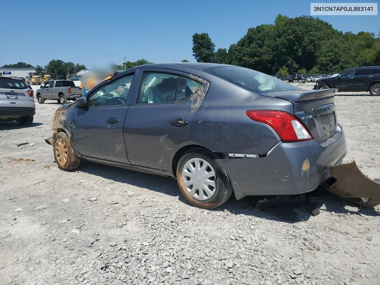 3N1CN7AP0JL883141 2018 Nissan Versa S