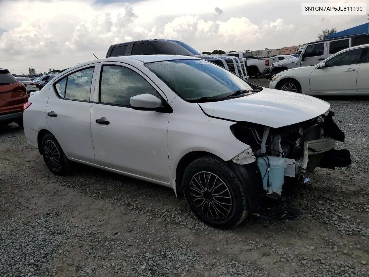 3N1CN7AP5JL811190 2018 Nissan Versa S