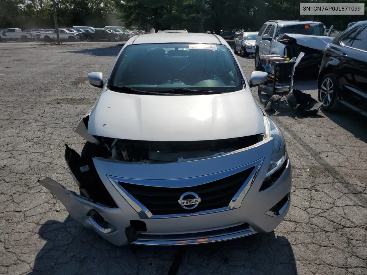 2018 Nissan Versa S VIN: 3N1CN7AP0JL871099 Lot: 68534134