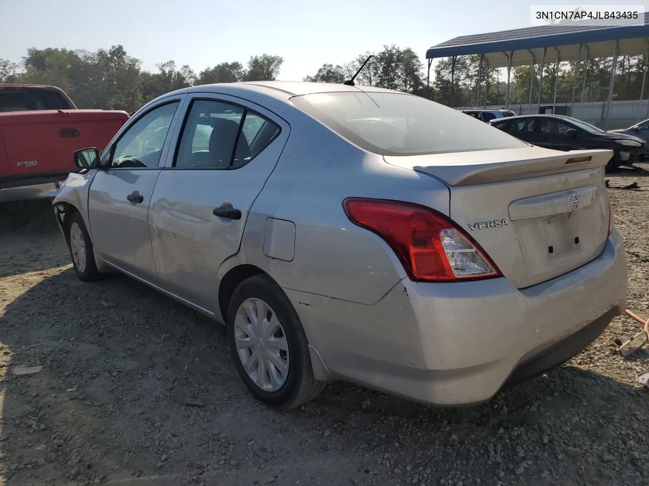 2018 Nissan Versa S VIN: 3N1CN7AP4JL843435 Lot: 68557234