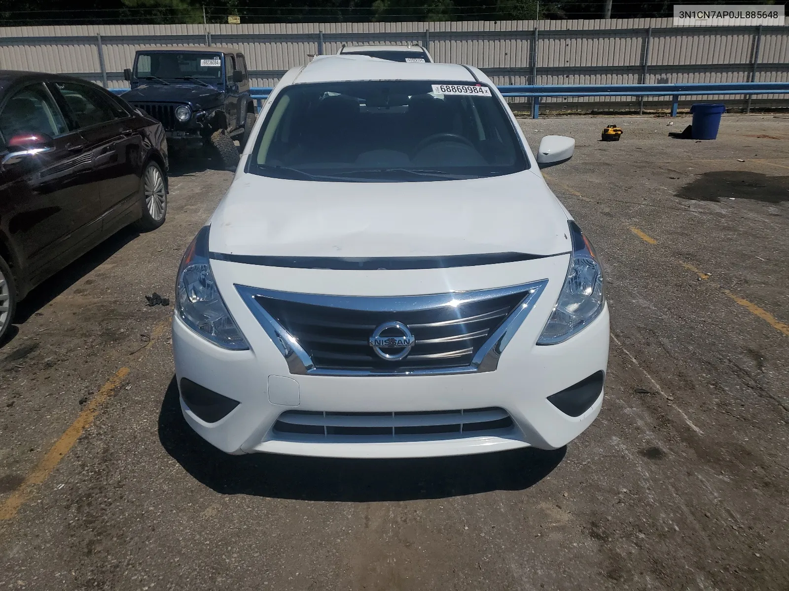 3N1CN7AP0JL885648 2018 Nissan Versa S