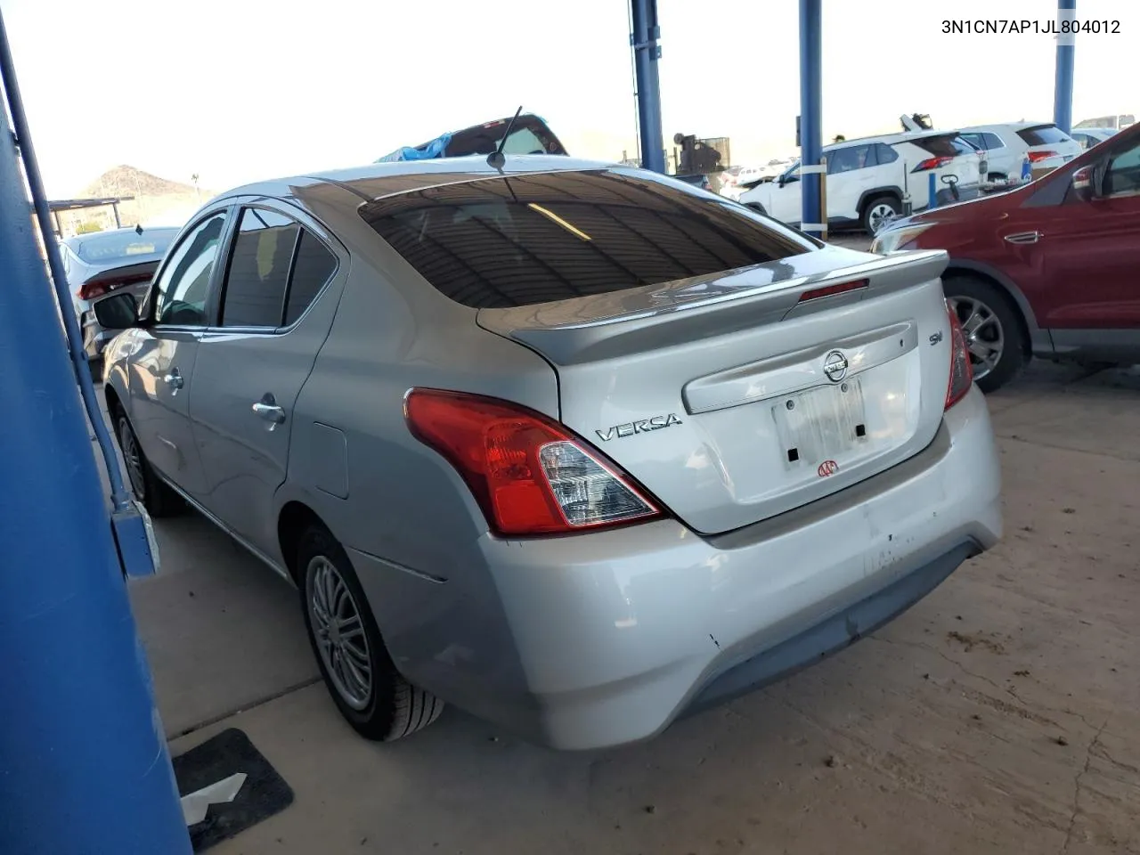 2018 Nissan Versa S VIN: 3N1CN7AP1JL804012 Lot: 69333334