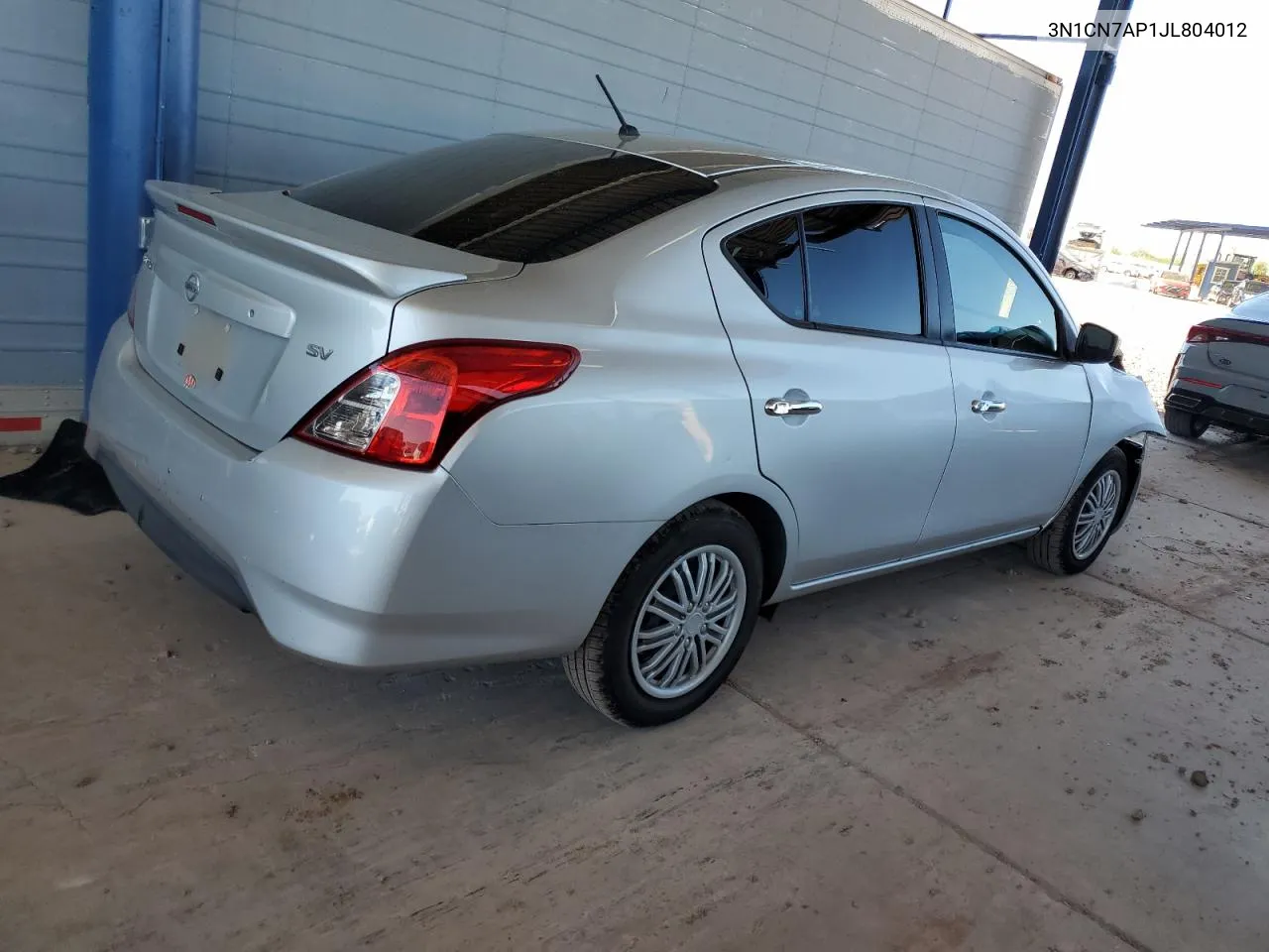 2018 Nissan Versa S VIN: 3N1CN7AP1JL804012 Lot: 69333334