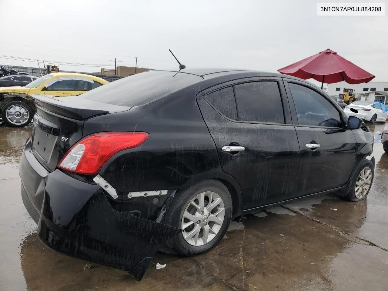 2018 Nissan Versa S VIN: 3N1CN7AP0JL884208 Lot: 69415884