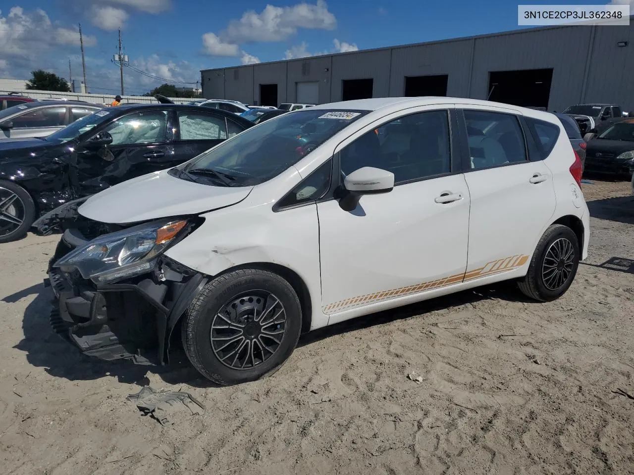 2018 Nissan Versa Note S VIN: 3N1CE2CP3JL362348 Lot: 69446034