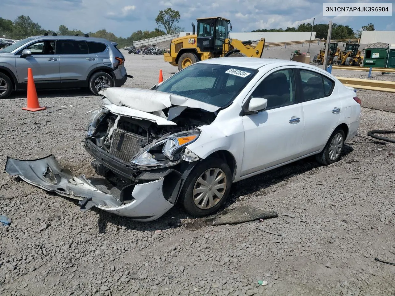 2018 Nissan Versa S VIN: 3N1CN7AP4JK396904 Lot: 69633854