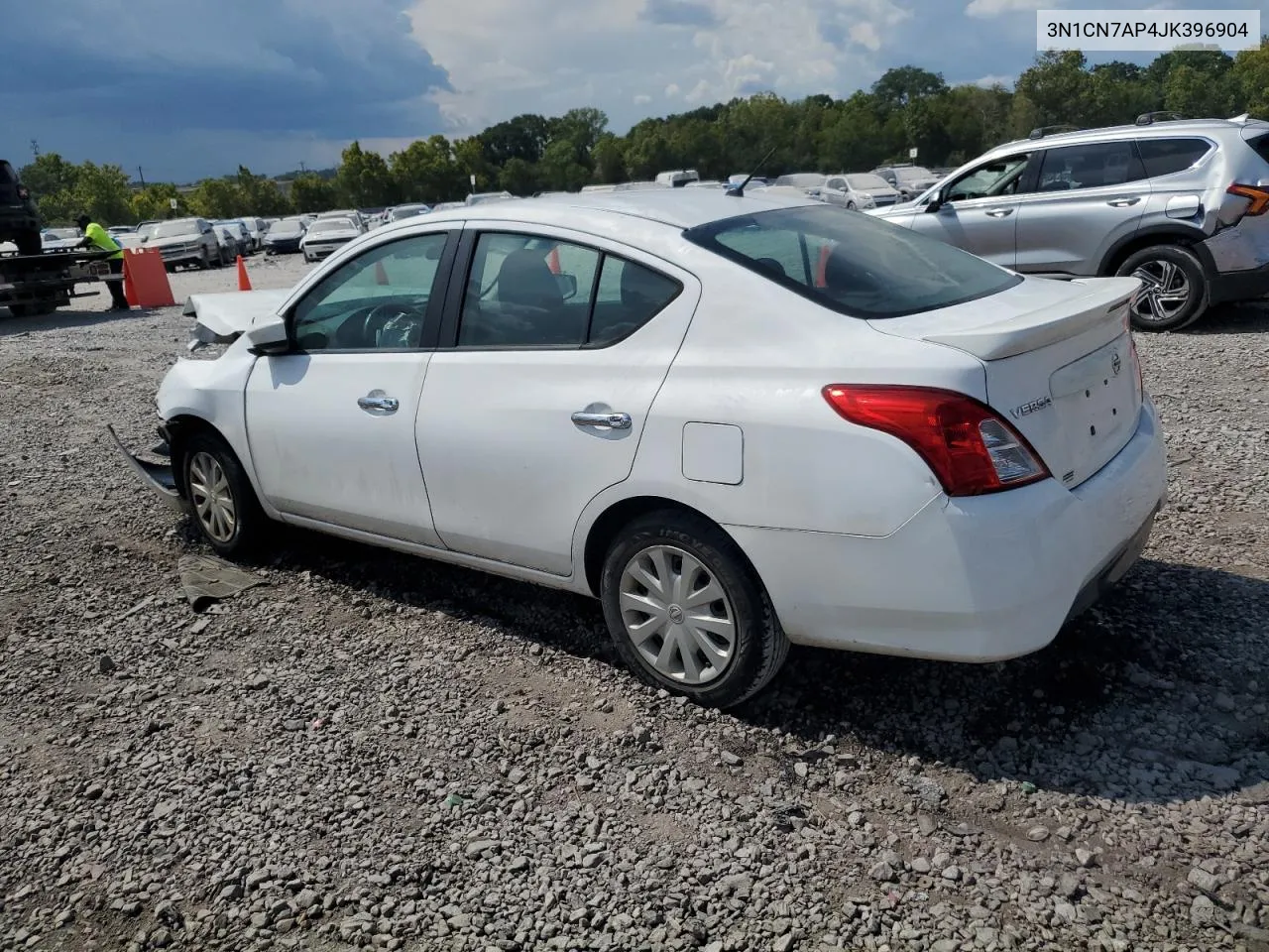 2018 Nissan Versa S VIN: 3N1CN7AP4JK396904 Lot: 69633854