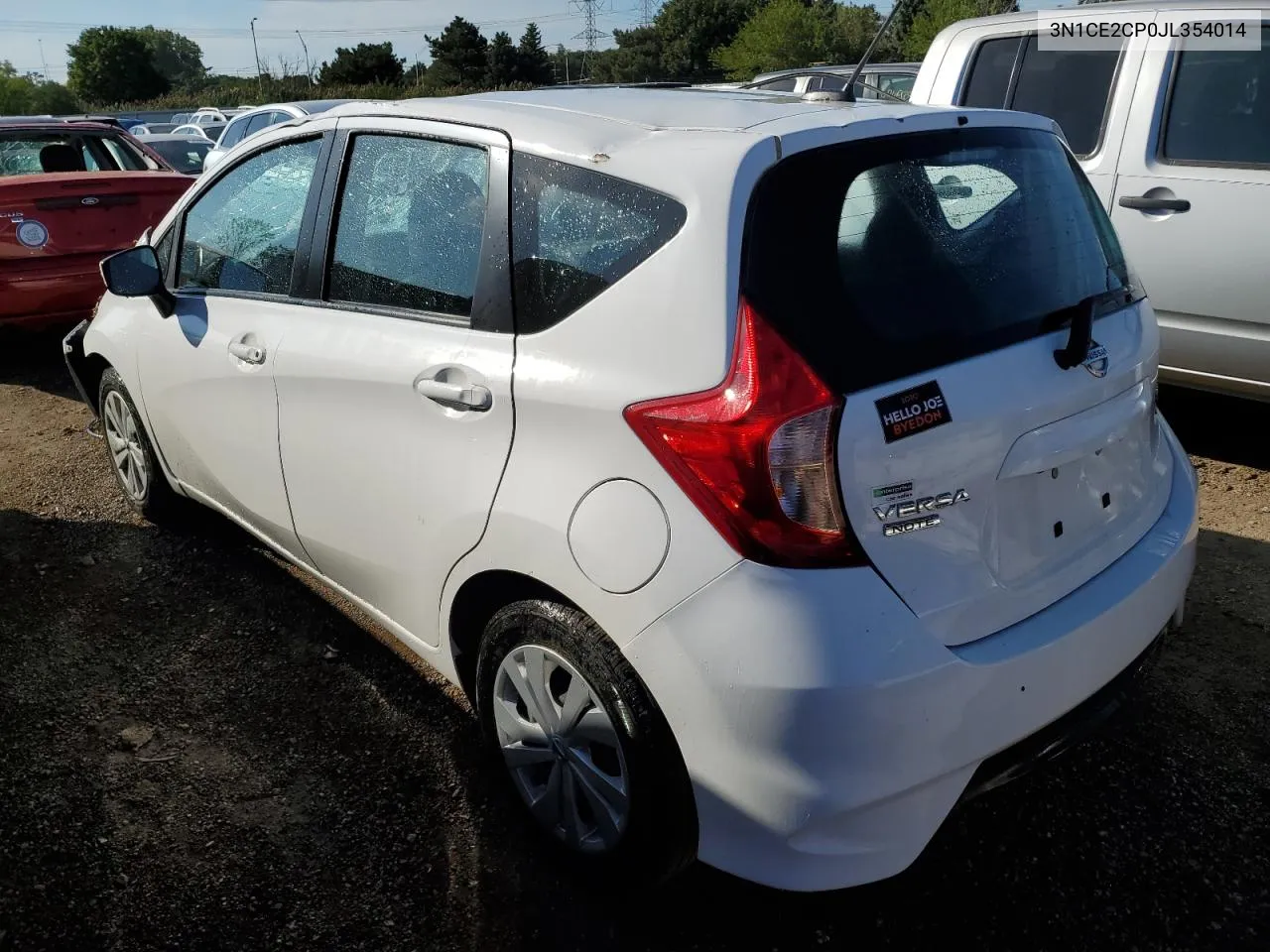 2018 Nissan Versa Note S VIN: 3N1CE2CP0JL354014 Lot: 69640364