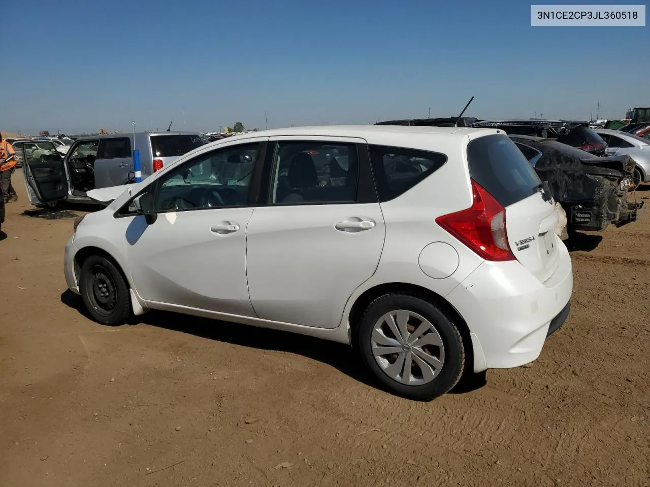 2018 Nissan Versa Note S VIN: 3N1CE2CP3JL360518 Lot: 69843494