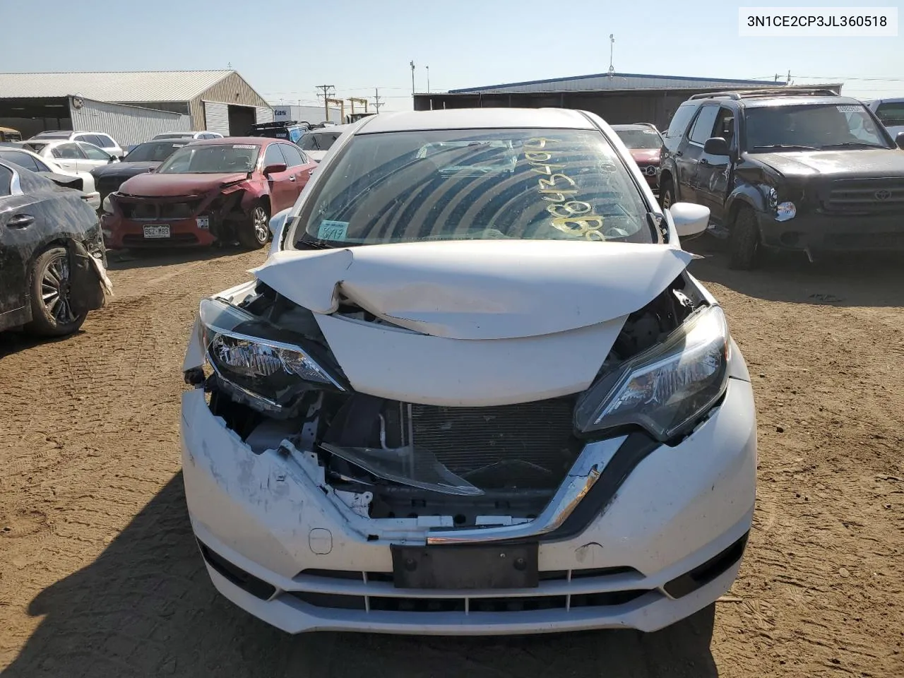 3N1CE2CP3JL360518 2018 Nissan Versa Note S