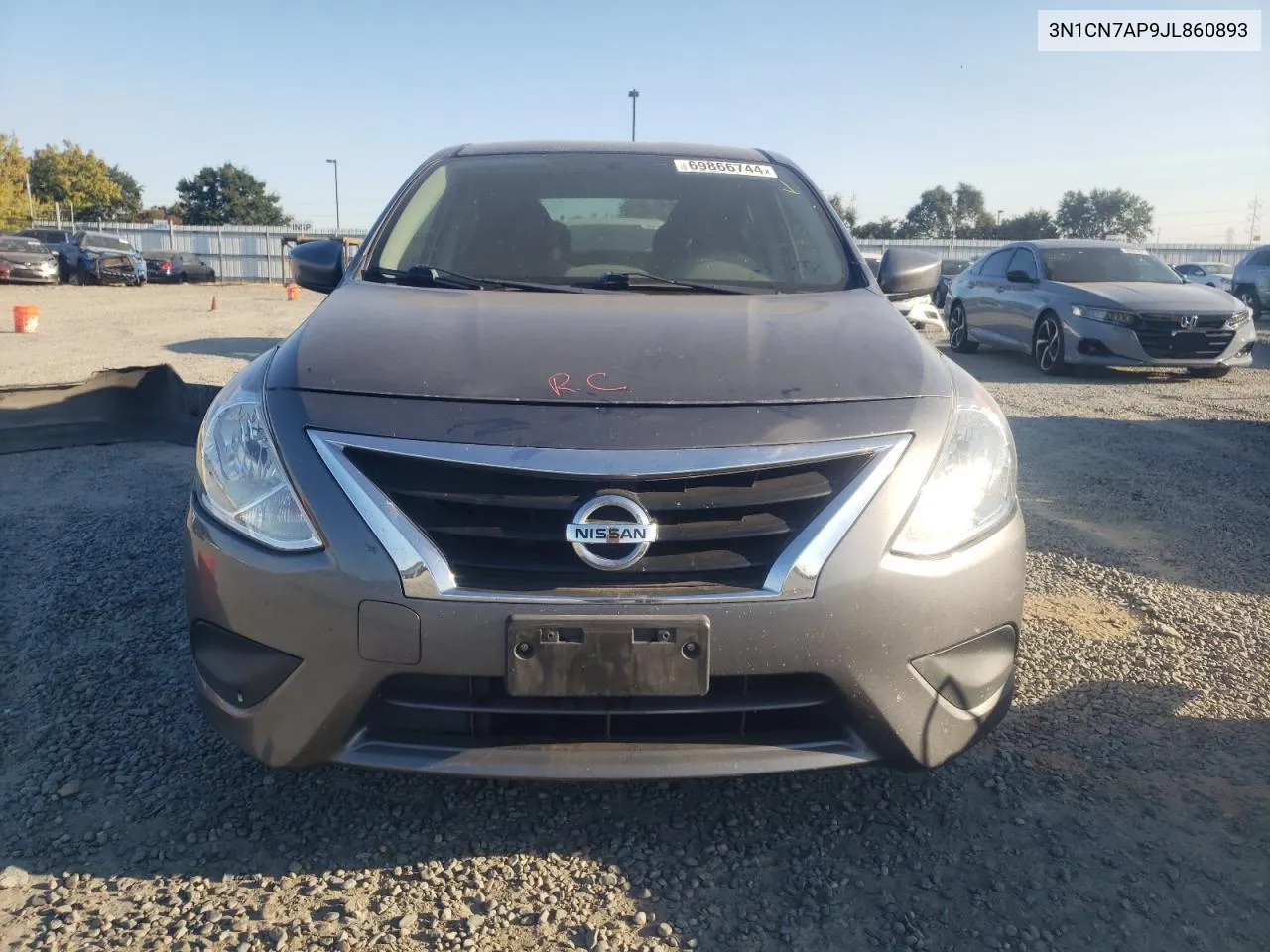 3N1CN7AP9JL860893 2018 Nissan Versa S