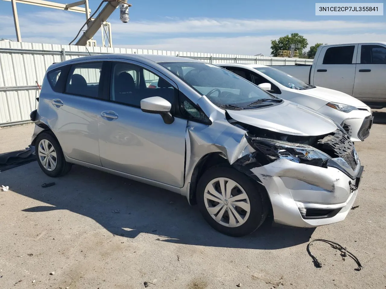 2018 Nissan Versa Note S VIN: 3N1CE2CP7JL355841 Lot: 70053064