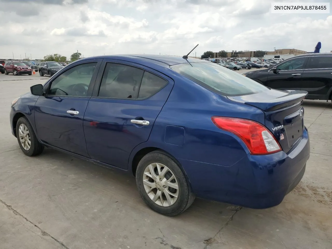 2018 Nissan Versa S VIN: 3N1CN7AP9JL878455 Lot: 70322254