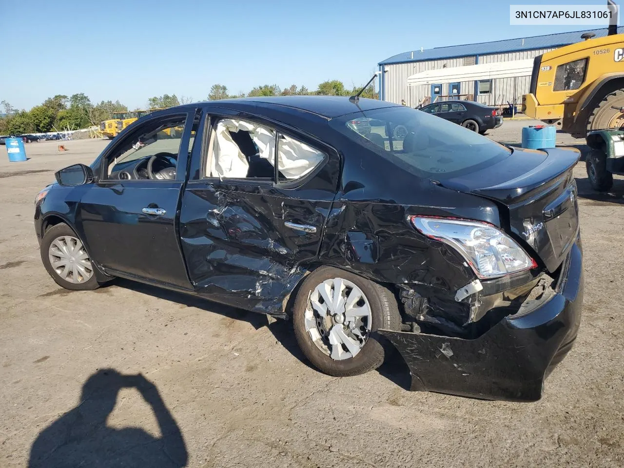 2018 Nissan Versa S VIN: 3N1CN7AP6JL831061 Lot: 70571404