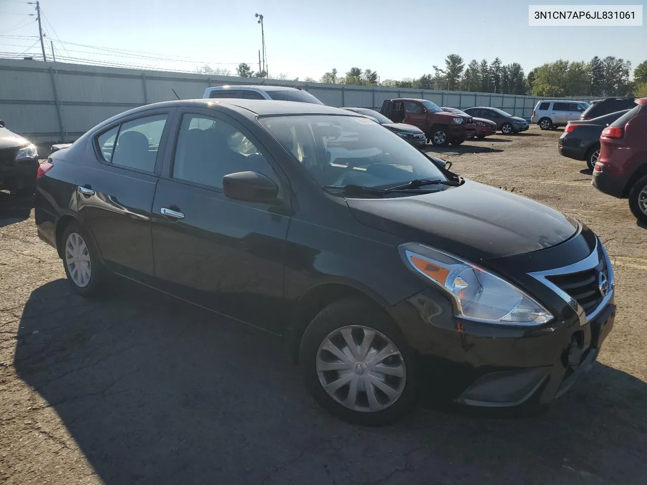 2018 Nissan Versa S VIN: 3N1CN7AP6JL831061 Lot: 70571404