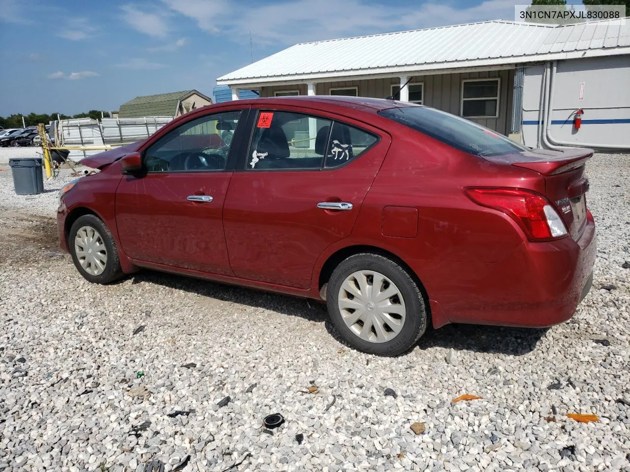 3N1CN7APXJL830088 2018 Nissan Versa S