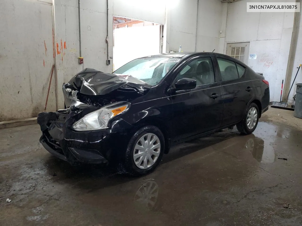 2018 Nissan Versa S VIN: 3N1CN7APXJL810875 Lot: 70969904