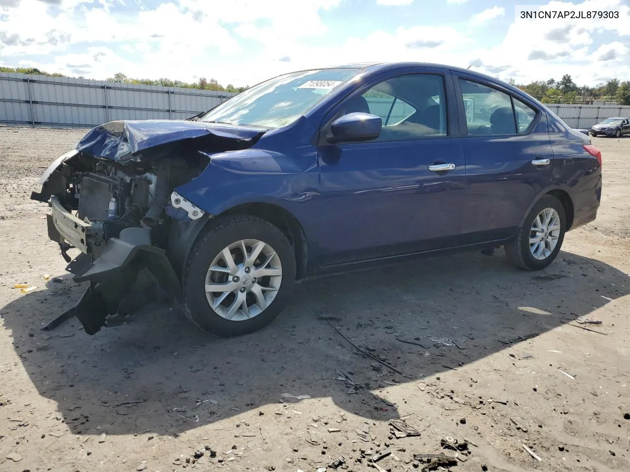 3N1CN7AP2JL879303 2018 Nissan Versa S